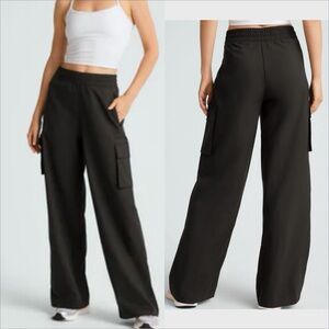 Maze collection wideleg everyday cargo women’s pants size xl black buttery soft